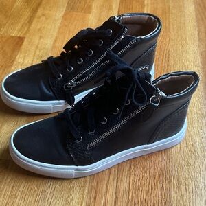 Dolce Vita Black High-Top Sneakers